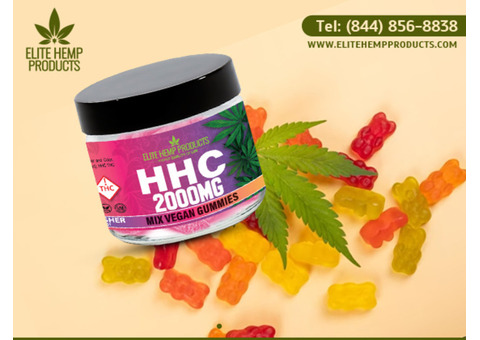 Indulge in Relaxation with HHC Mix Vegan Gummies - Elite Hemp Products