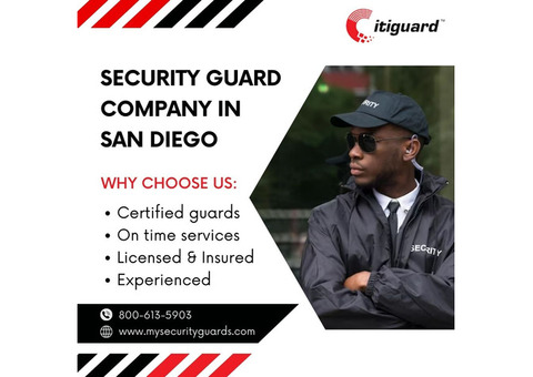 Leading Security Guard Company in San Diego