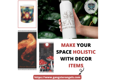 Make Your Space Holistic With  Decor Items