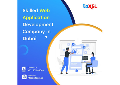 Premier Web App Development Company in Dubai | ToXSL Technologies
