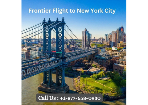+1-877-658-0930 Book Cheap Frontier Flight to New York City (JFK)
