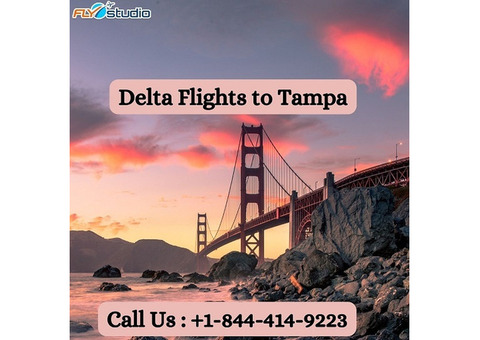 +1-844-414-9223 Find Best Deals on Delta flights to Tampa