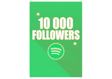 Buy 10000 Spotify Followers Online With Fast Delivery