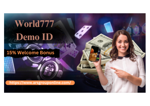 Online For World777 Demo ID With 15% Welcome Bonus