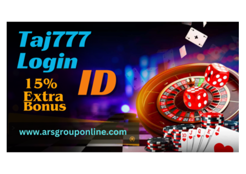 Win Money Daily with Taj777 Login ID in Ahmedabad