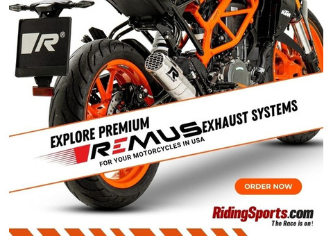 Pick the Remus exhaust for your motorcycle online in USA