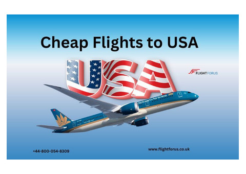 The Best Deals | +44-800-054-8309 | Flights to USA from UK