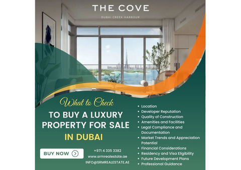 What to Check to Buy a Luxury Property for Sale in Dubai