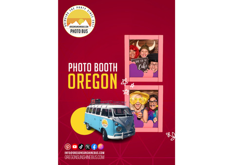 Photo Booth Oregon - Oregon Sunshine Photo Bus