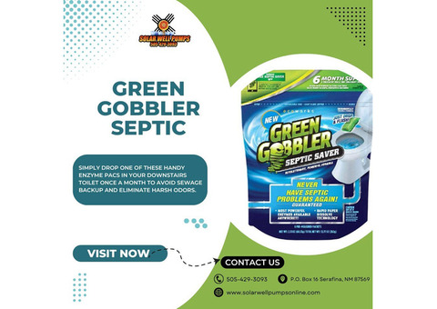 Eco-Friendly Septic Solutions with Green Gobbler