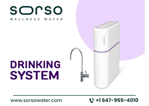 Seamless Drinking System - Sorso Wellness Water