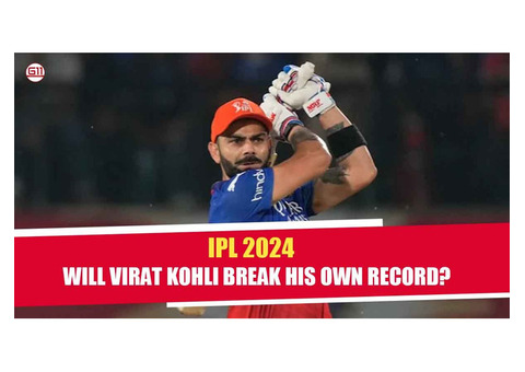 Will Virat Kohli break his own record?