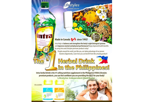 Lifestyles intra herbal health juice drink
