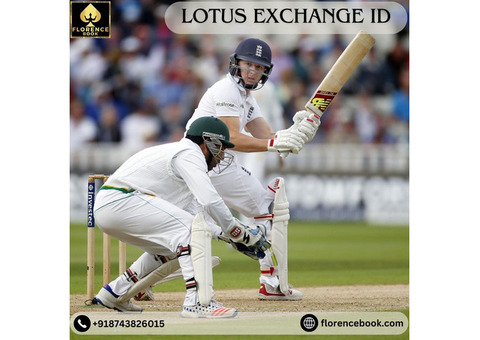 Lotus Exchange ID is a 100% Genuine Online Cricket ID at Florence Book