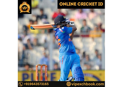 Get Your Genuine Online Cricket ID on vipexch Book.
