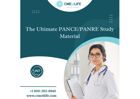 Get Ahead with CME4Life’s PANCE Prep Books