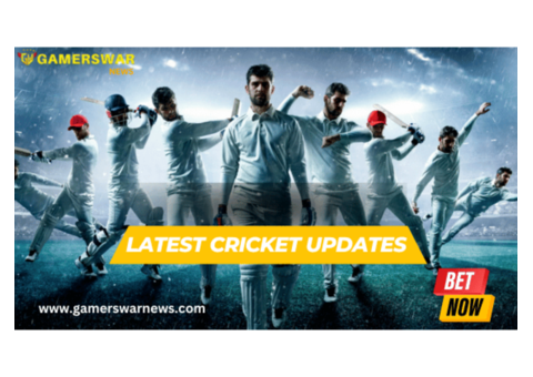 Read now the Latest Cricket updates and News