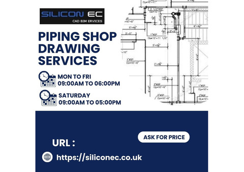 Piping Shop Drawing Services in Manchester, UK