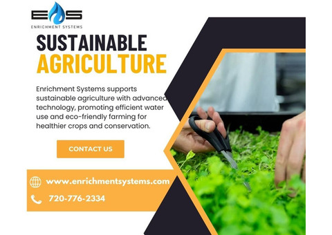 Green Growth: Enrichment Systems' Sustainable Agriculture Solutions