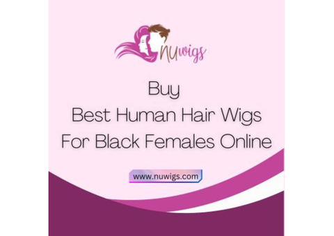 Buy best human hair wigs for black females online