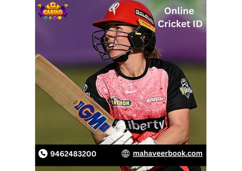 The best Online Cricket Id provider in 2024 at Mahaveer Book