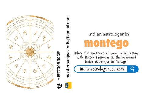 Consult Master Sanjivram Ji, the Indian Astrologer in Montego
