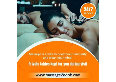 All Types of massage available anywhere, anytime.