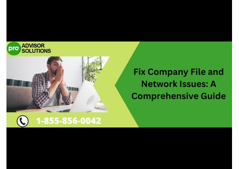 Step-by-Step Guide To Fix the Company File and Network Issues