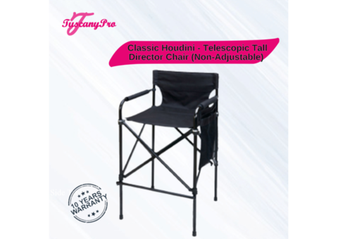 TuscanyPro Classic Houdini – Telescopic Tall Director Chair