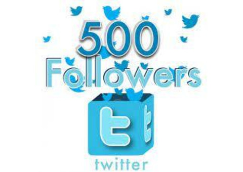 Buy 500 Twitter Followers at a Affordabale Price