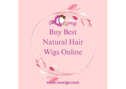 Buy best natural hair wigs online