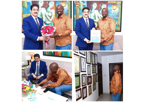 Indo Namibia Cultural Forum Presents Scholarship to Deserving Namibian