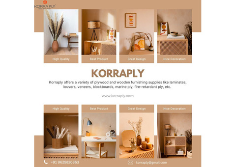 Korraply: Your Partner in premium plywood