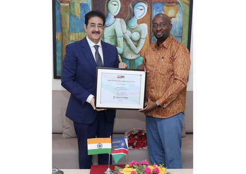 Dr. Sandeep Marwah Appointed Chair for Indo Namibia Film and Cultural