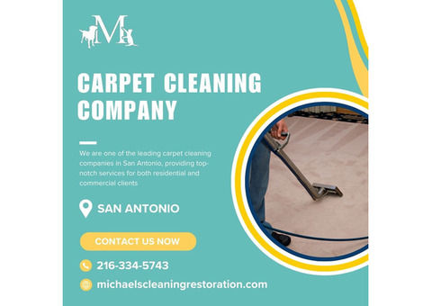 Carpet Cleaning Company in San Antonio!