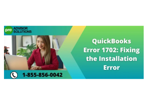 Easy Guide How To Fix QuickBooks Error 1702