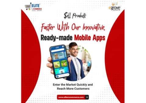 Sell Faster With Our Innovative, Ready-made Mobile Apps