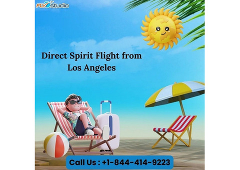 +1-844-414-9223 Book Direct Spirit Flight from Los Angeles (LAX)