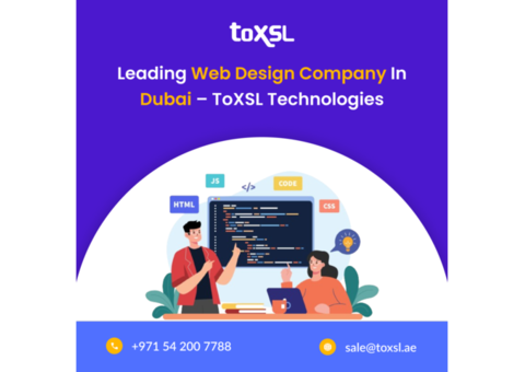 Innovative Website Design Company in Dubai - ToXSL Technologies