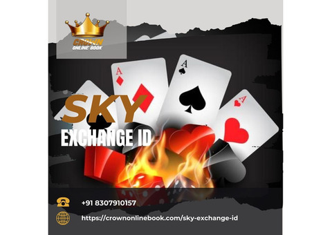 Crownonlinebook: Sky exchange ID is  top betting ID provider in India.