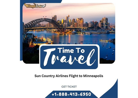 +1-888-413-6950 Book Sun Country Airlines Flight to Minneapolis