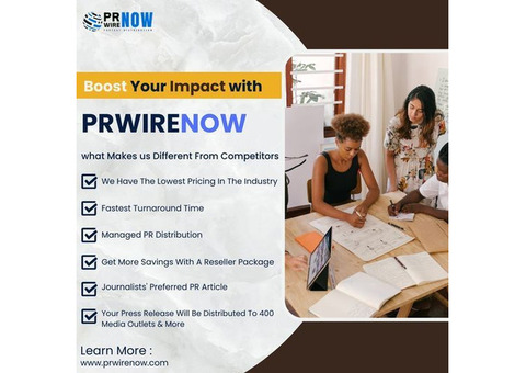 Elevate Your Brand with PRWireNOW's Expert PR Services!