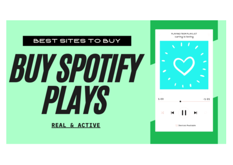 Buy Real & Cheap Spotify Plays Online