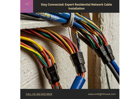 Reliable Residential Network Cable Installation