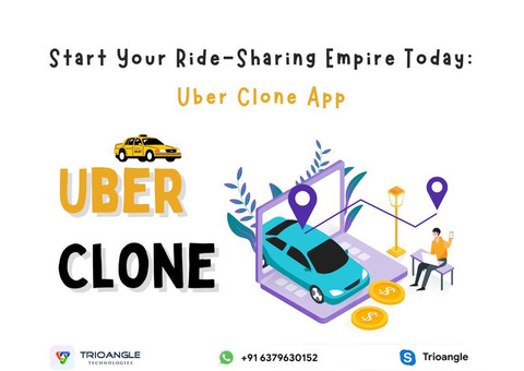 Start Your Ride-Sharing Empire Today: Uber Clone App