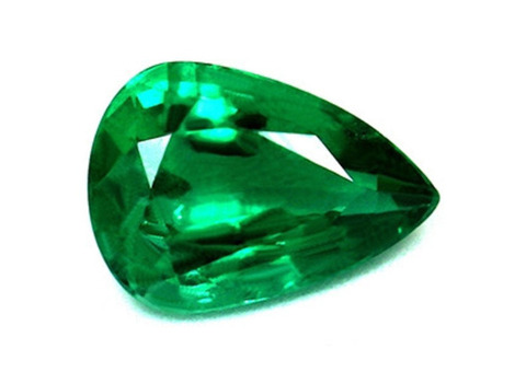 Buy Certified 0.97 cts. Emerald Birthstone Pear Gemstone
