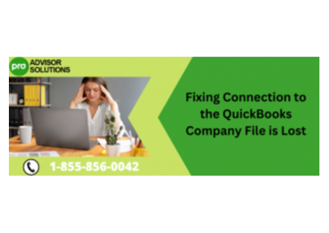 A quick solution for QuickBooks Company File Is Lost