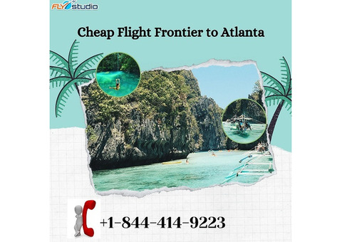 +1-844-414-9223 Book Cheap Flight Frontier to Atlanta