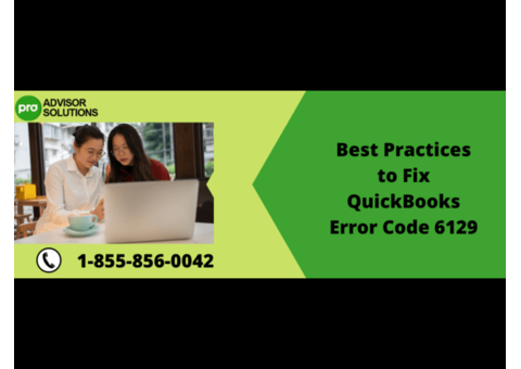 A Quick Fix For QuickBooks Error Code 6129