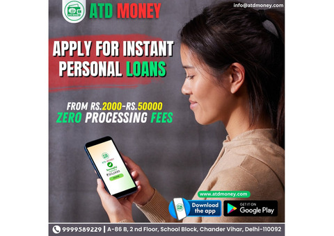 Unlock Growth with ATD Money’s Payday Loan in Noida!